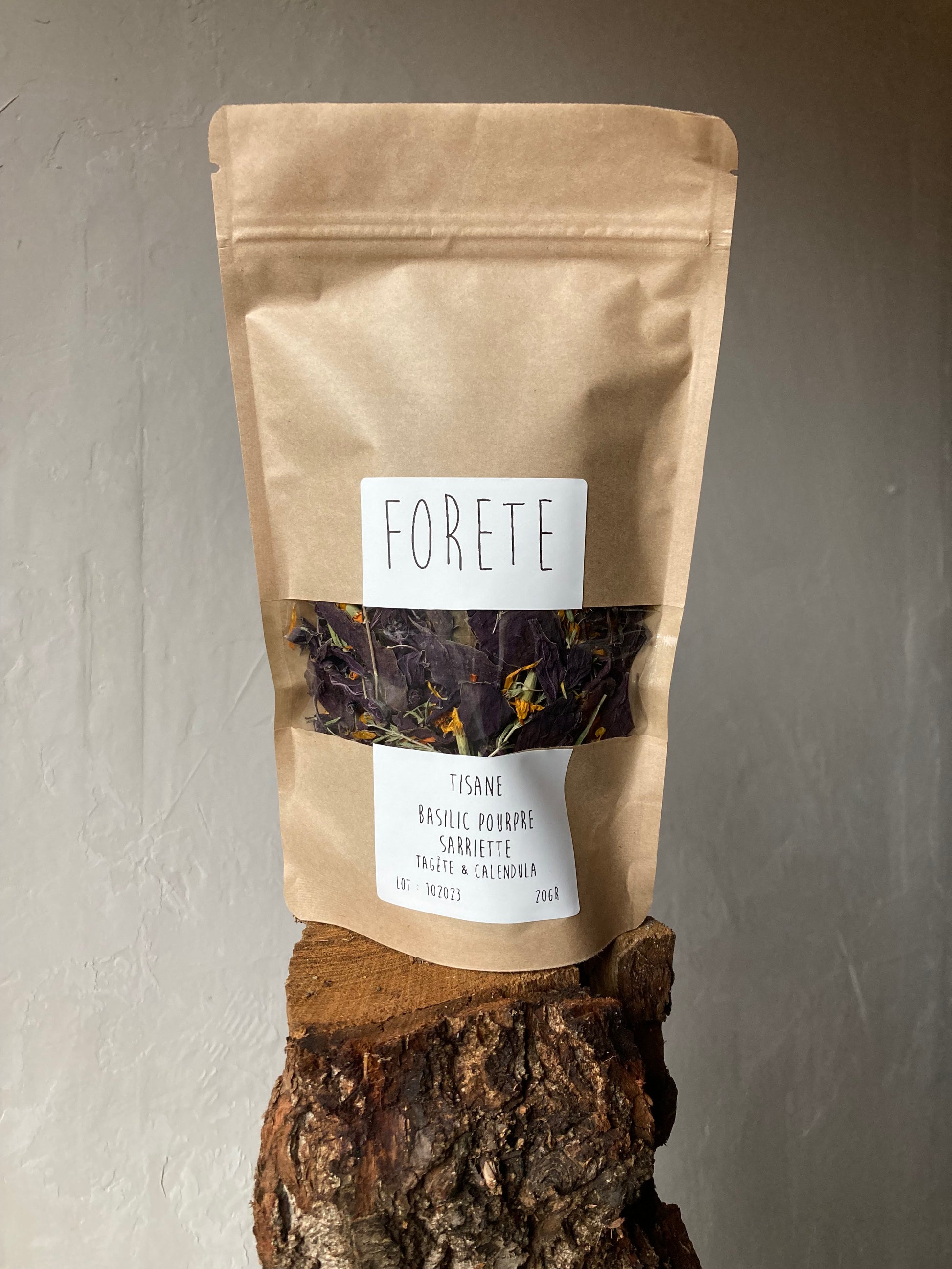 Tisane Basilic pourpre et Sarriette image 1